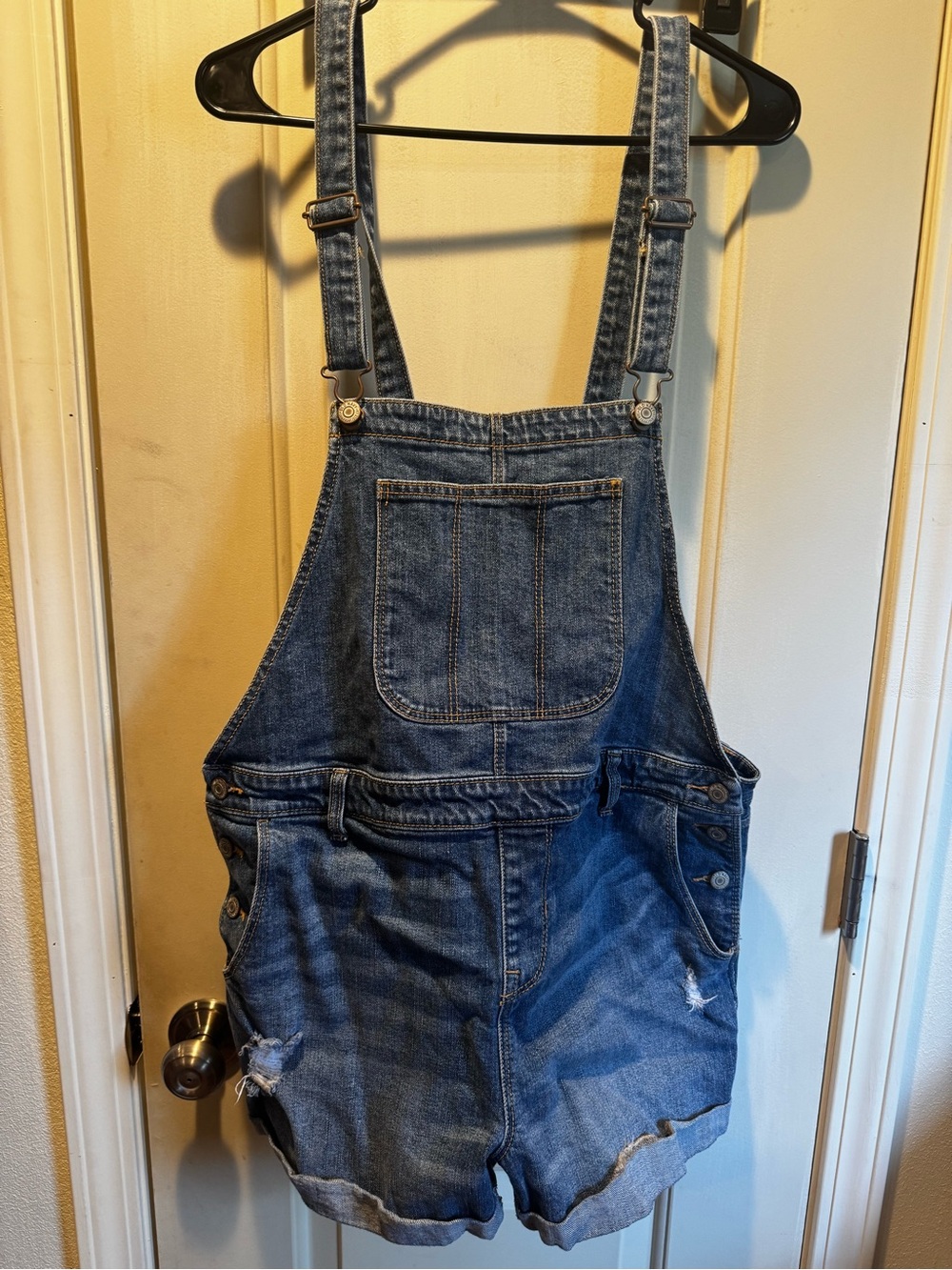 Old Navy Light Blue Denim Overalls
